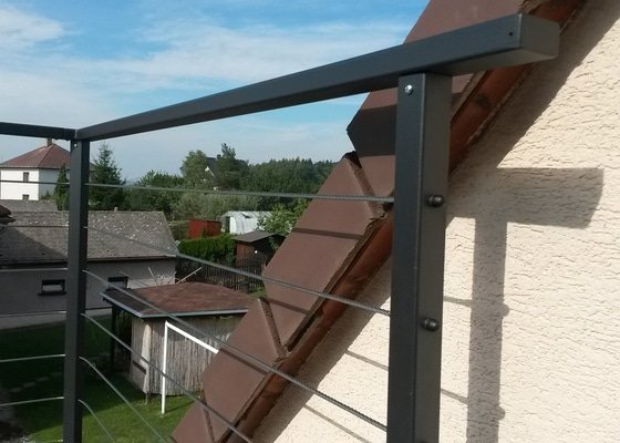 Výroba a montáž balkonového zábradlí