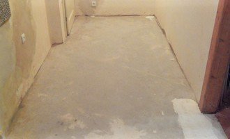 Renovace podlahy v kuchyni 11,3 m2