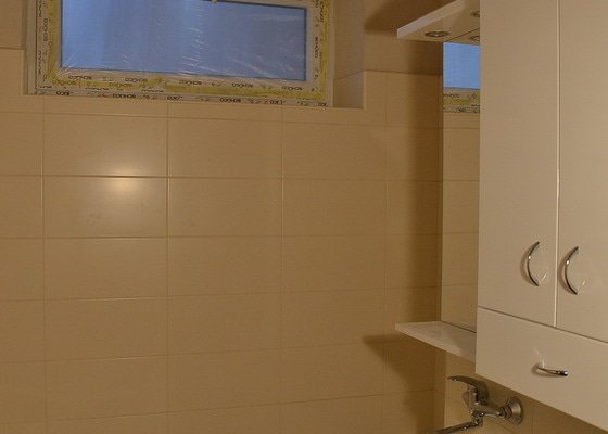 Rekonstrukce koupelny a WC  Brno
