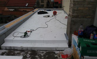 Zatepleni a hydroizolace ploche strechy