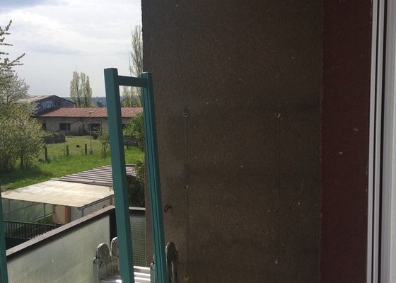 Renovace balkonu - stav před realizací