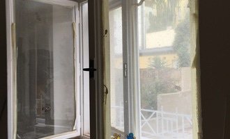 Oprava oken po natření - stav před realizací